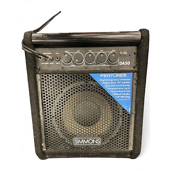Used Simmons DA50 50W Drum Amplifier