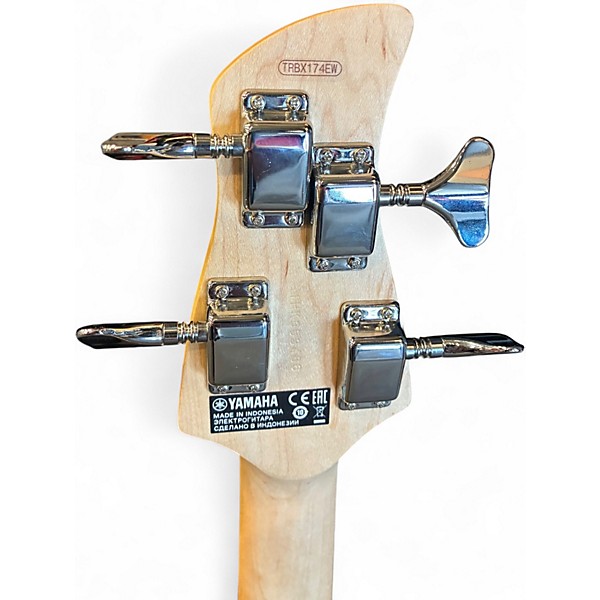 Used Yamaha TRBX174 Natural Electric Bass Guitar