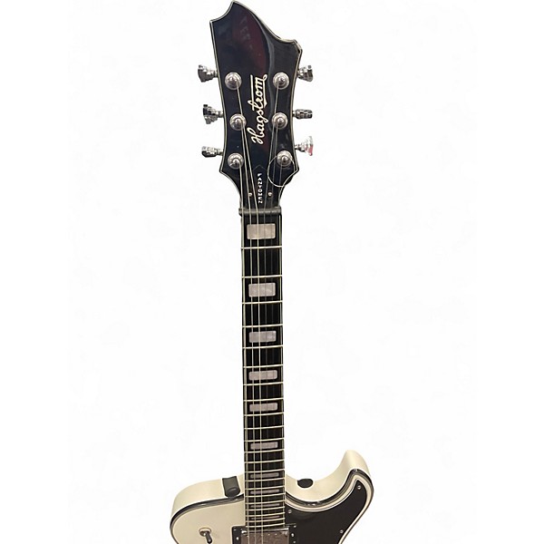 Used Hagstrom Fantomen White Solid Body Electric Guitar