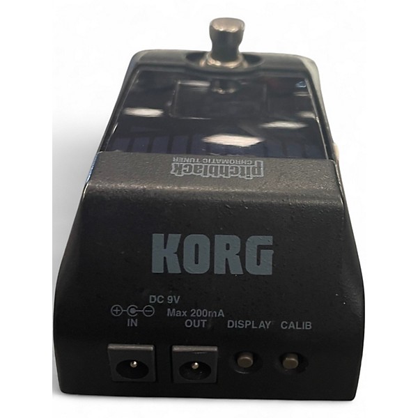 Used KORG PB01 Pitchblack Chromatic Tuner Pedal