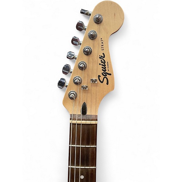 Used Squier Standard Stratocaster Brown Sunburst Solid Body Electric Guitar