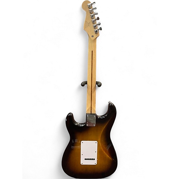 Used Squier Standard Stratocaster Brown Sunburst Solid Body Electric Guitar