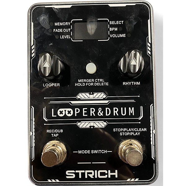 Used Strich Looper & Drum Pedal