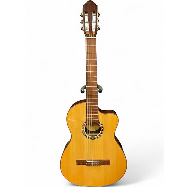 Used Lucero LFN200SCE Natural Classical Acoustic Electric Guitar