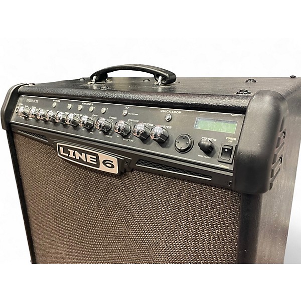 Used Line 6 Spider IV 75W 1x12 Guitar Combo Amp