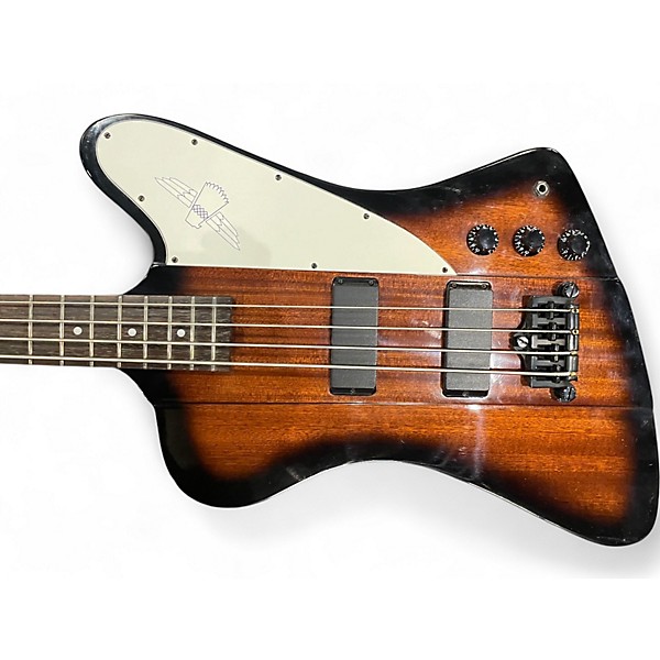 Used Epiphone Thunderbird IV Faded Tobacco Electric Bass Guitar