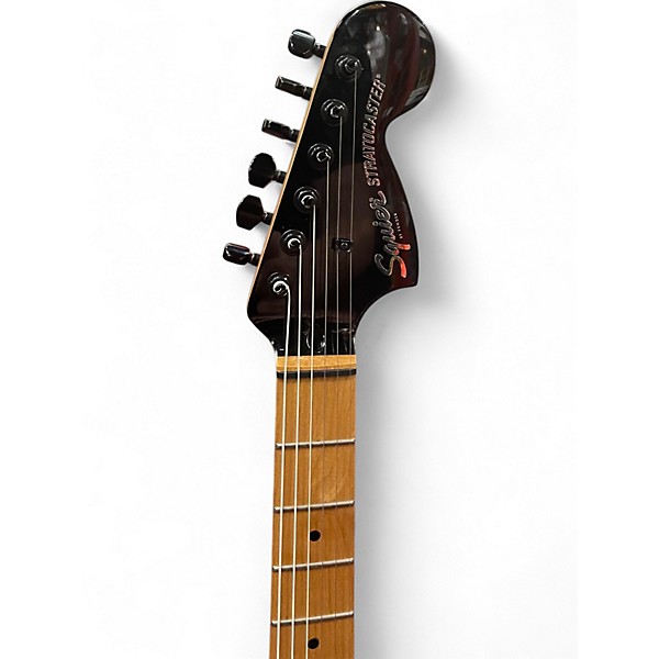 Used Squier Contemporary Stratocaster Blue Burst Solid Body Electric Guitar