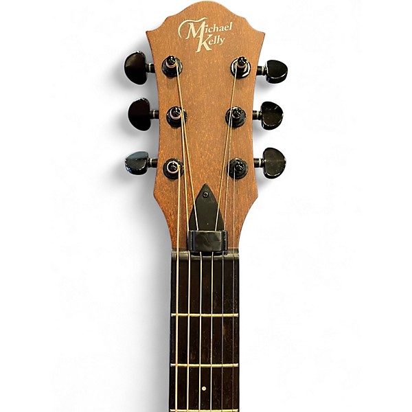Used Michael Kelly MKFPSNASFX Natural Acoustic Electric Guitar