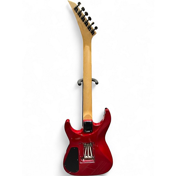 Used Jackson JS34Q Dinky Trans Red Solid Body Electric Guitar