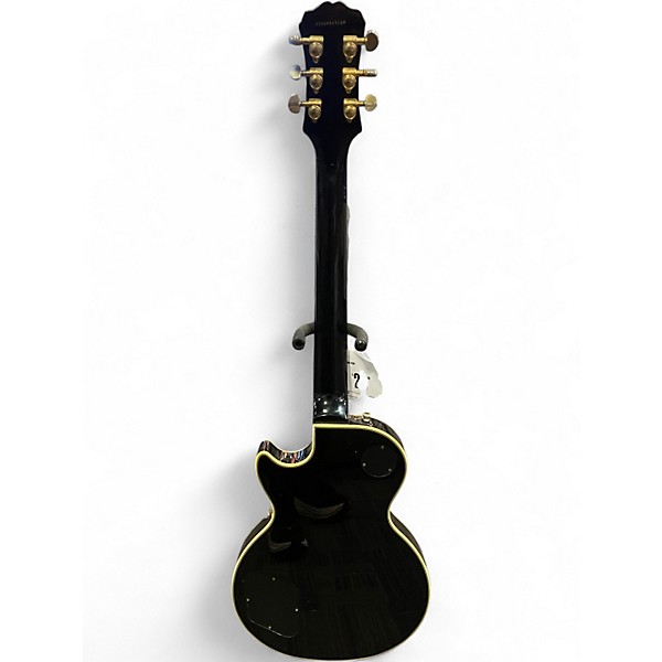 Used Epiphone Les Paul Custom Pro Black Solid Body Electric Guitar