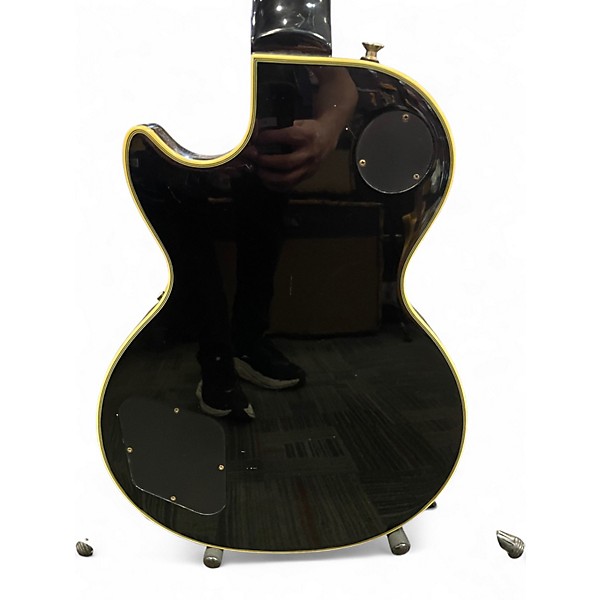 Used Epiphone Les Paul Custom Pro Black Solid Body Electric Guitar