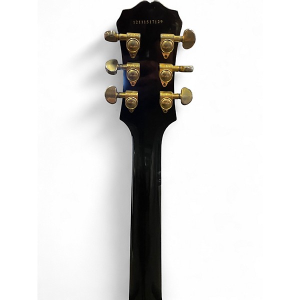 Used Epiphone Les Paul Custom Pro Black Solid Body Electric Guitar