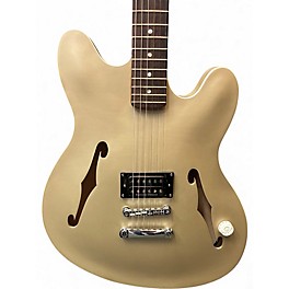 Used Fender Tom Delonge Signature Starcaster Gray Hollow Body Electric Guitar