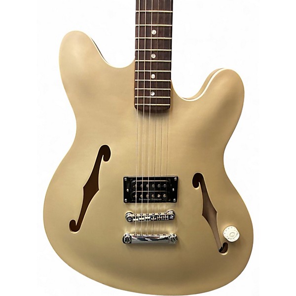 Used Fender Tom Delonge Signature Starcaster Gray Hollow Body Electric Guitar