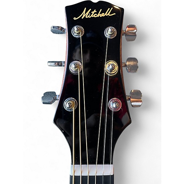 Used Mitchell D150 Black Acoustic Guitar