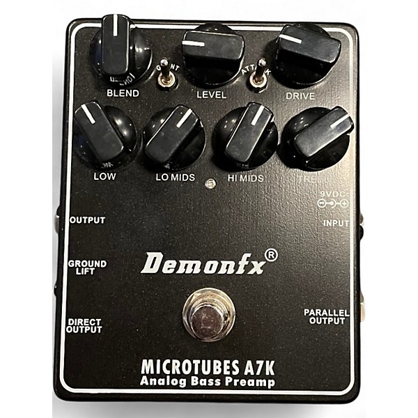 Used Demonfx MICROTUBES A7K Effect Pedal