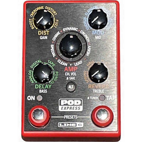 Used Line 6 Pocket Pod Express Amp Modeler Effect Processor