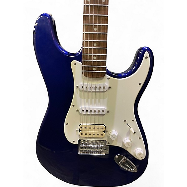 Used Squier Affinity Stratocaster Blue Solid Body Electric Guitar