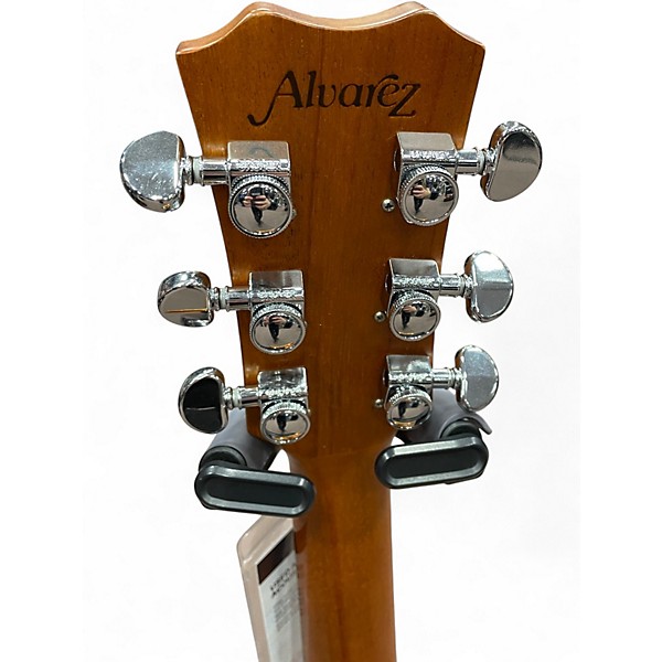 Used Alvarez 5072 Natural Acoustic Electric Guitar