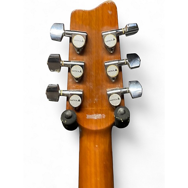 Used Samick SW115 Natural Acoustic Electric Guitar