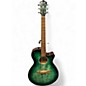 Used Ibanez AEG70 Green Acoustic Electric Guitar thumbnail