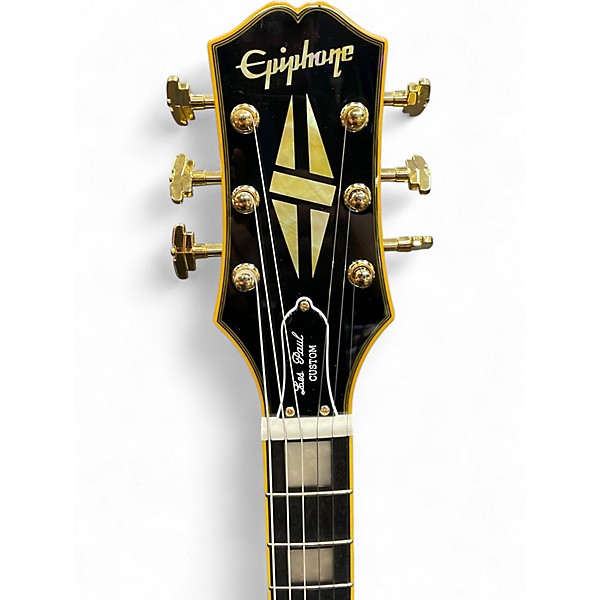 Used 2025 Epiphone Limited Edition Joe Bonamassa Les Paul Standard Black Solid Body Electric Guitar
