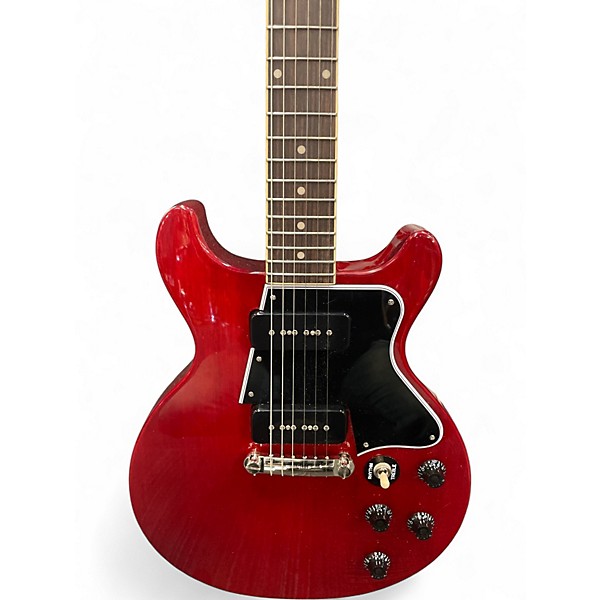 Used Epiphone Les Paul Special Double Cutaway Cherry Solid Body Electric Guitar
