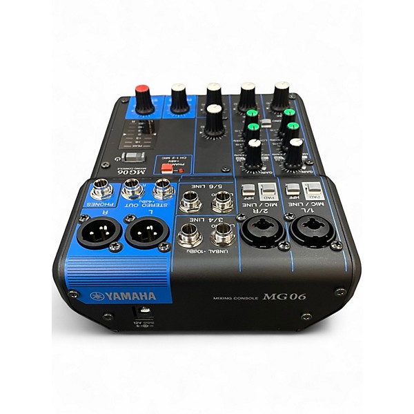 Used Yamaha MG06 Unpowered Mixer