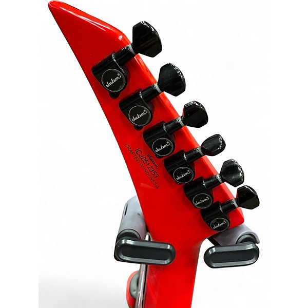 Used Jackson WRX24M Ferrari Red Solid Body Electric Guitar
