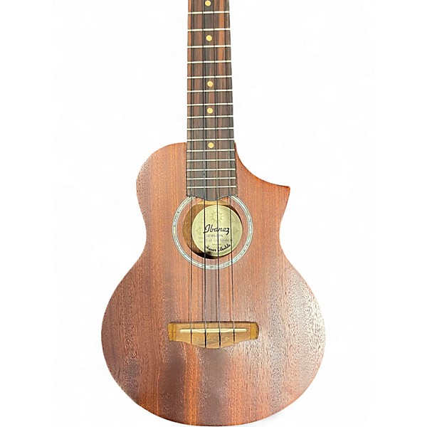 Used Ibanez UEW5-OPN Natural Ukulele