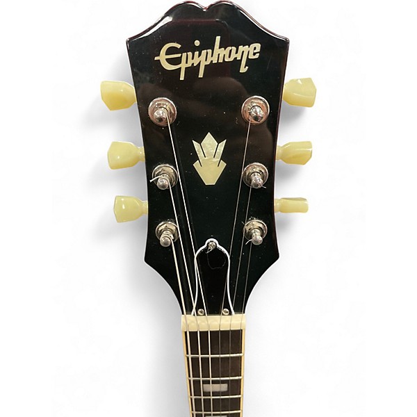 Used Epiphone ES335 Iced Tea Hollow Body Electric Guitar