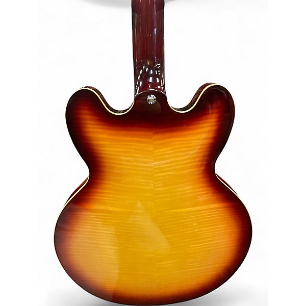 Used Epiphone ES335 Iced Tea Hollow Body Electric Guitar