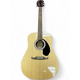 Used Fender FA-125 NAT Natural Acoustic Guitar