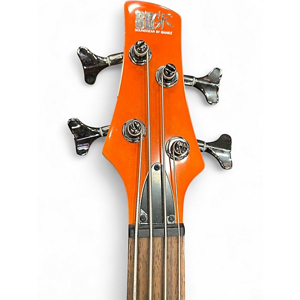 Used 2008 Ibanez SR300 Roadster Orange Metallic Electric Bass Guitar