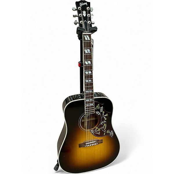 Used Gibson Hummingbird Standard Vintage Sunburst Acoustic Electric Guitar