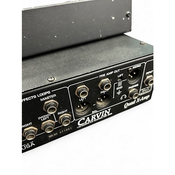 Used Carvin Quad X-Amp Guitar Preamp