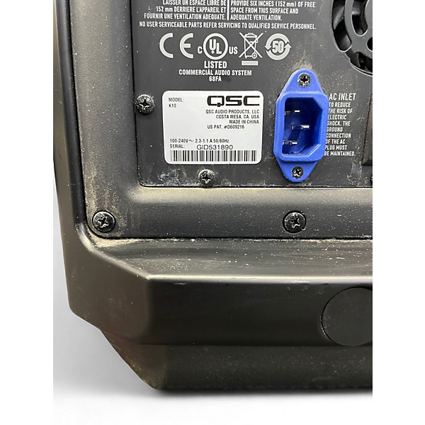 Used QSC K10 Powered Speaker