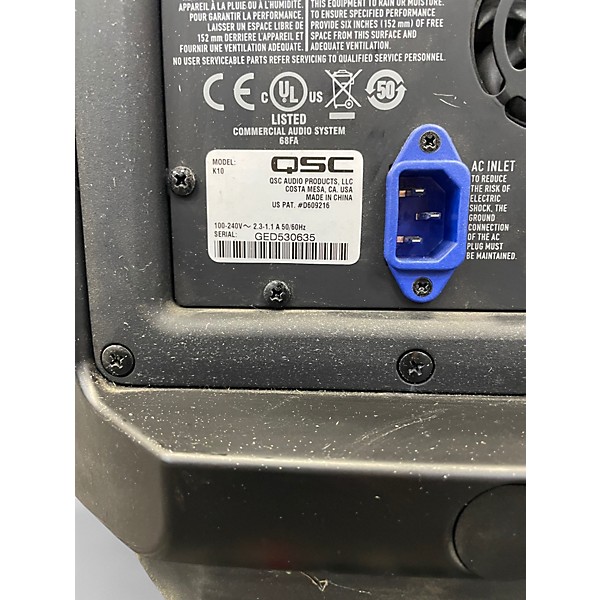 Used QSC K10 Powered Speaker