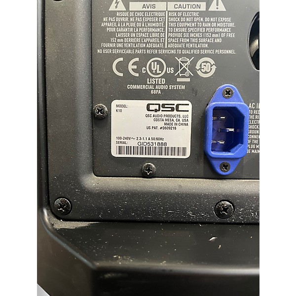 Used QSC K10 Powered Speaker