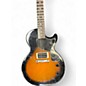 Used Epiphone Les Paul Junior 2 Tone Sunburst Solid Body Electric Guitar