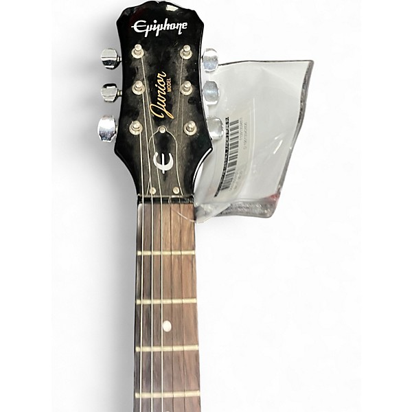 Used Epiphone Les Paul Junior 2 Tone Sunburst Solid Body Electric Guitar