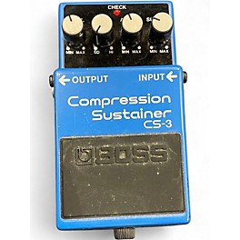 Used BOSS CS3 Compressor Sustainer Effect Pedal