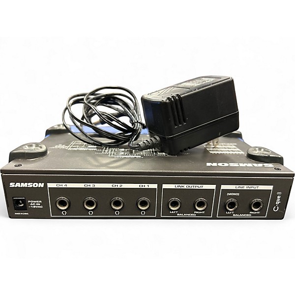 Used Samson C-Que 8 Headphone Amp