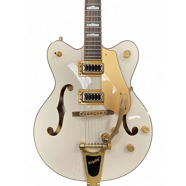 Used Gretsch Guitars G5422TG Electromatic WHITE Solid Body Electric Guitar