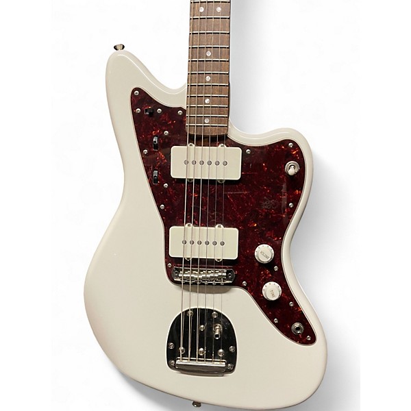 Used Squier Classic Vibe 60s Jazzmaster Olympic White Solid Body Electric Guitar