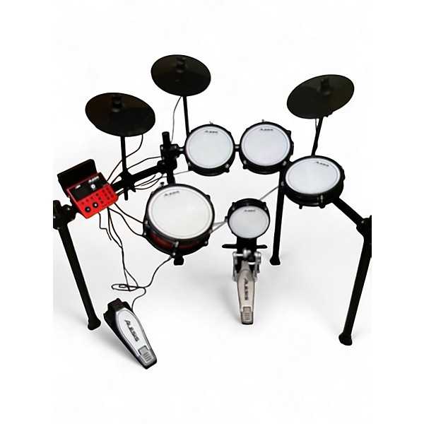 Used Alesis NITRO PRO 8 PIECE ELECTRONNIC DRUM KIT Electric Drum Set