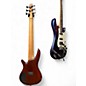 Used Ibanez SR506A 6 String Mahogany Brown Burst Low Gloss Electric Bass Guitar