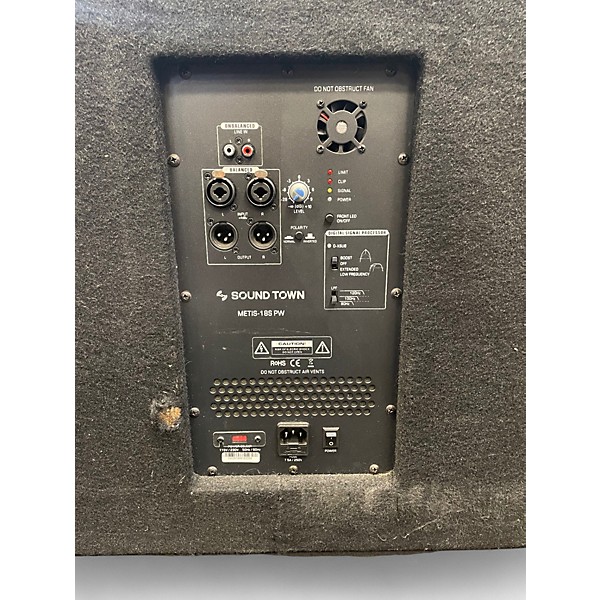 Used Sound Town Metis 18SPW Powered Subwoofer