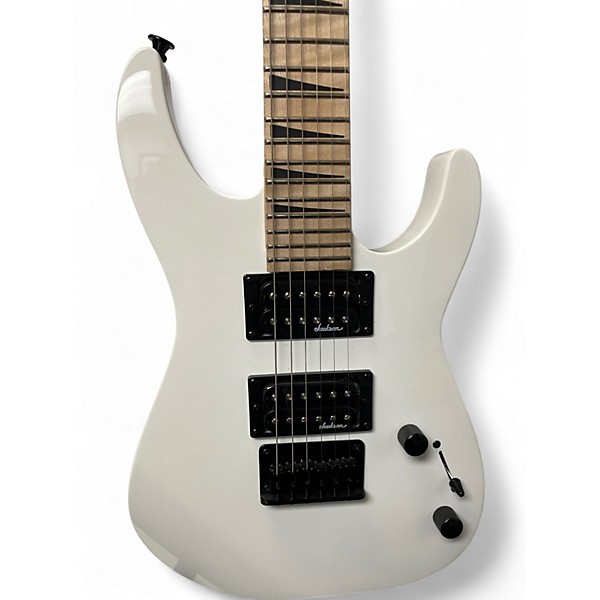 Used Jackson JS1X Minion White Solid Body Electric Guitar