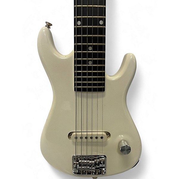 Used Synsonics Jr. Pro White Solid Body Electric Guitar